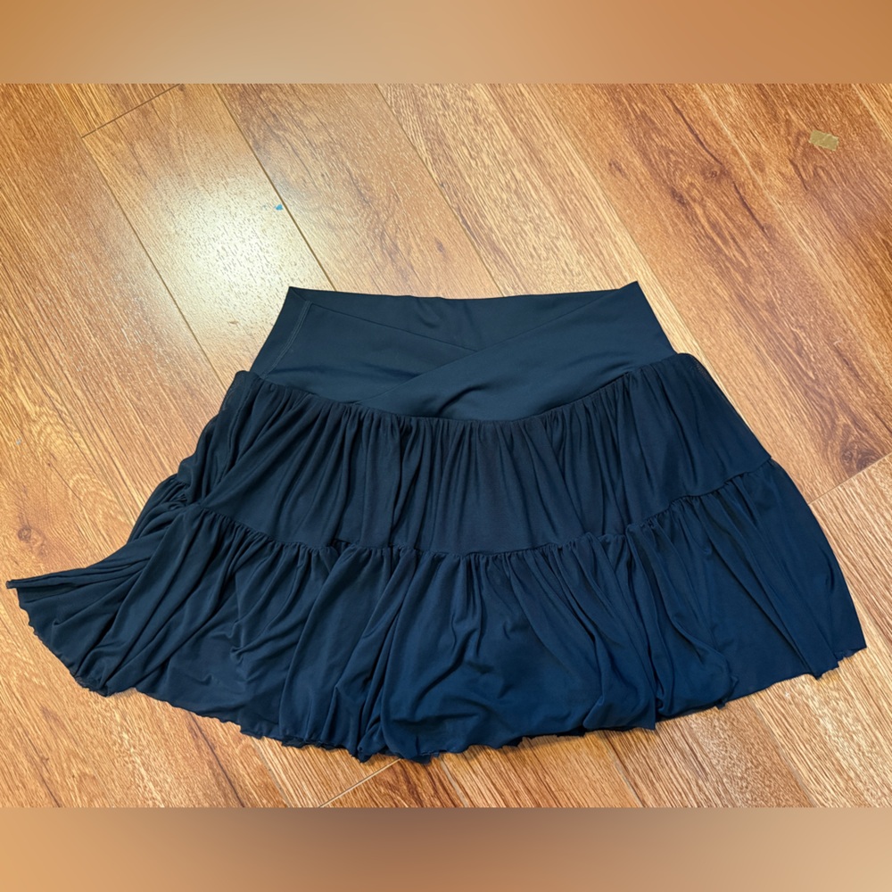 Blogilates Target Ruched Mini Skorts Black Large